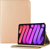 FONU 360 Boekmodel Hoes iPad Mini 6 2021 - 8.3 inch - Goud - Draaibaar