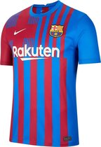 Nike FC Barcelona Stadium Home 2021/2022 Sportshirt Kids - Maat 134