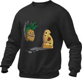 Heren Kleding - Here is Johnny! - Ananas Pizza - Grappig
