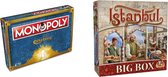 Spellenbundel - 2 Stuks - Monopoly Efteling & Istanbul Big Box