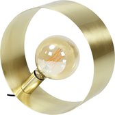 dePauwWonen Vegas Tafellamp - incl led lampen - E27 - Goud