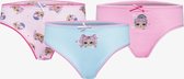 L.O.L. Surprise meisjes ondergoed 3-pack - Roze - Maat 98/104