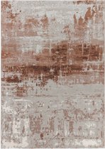 OSTA Patina – Vloerkleed – geweven – polyester – duurzaam – modern - vintage -  bruin/grijs - 120x170