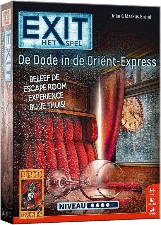 Thumbnail van een extra afbeelding van het spel Spellenbundel - 2 Stuks - Exit - De Dode In De Orient Express & De Onheilspellende Villa