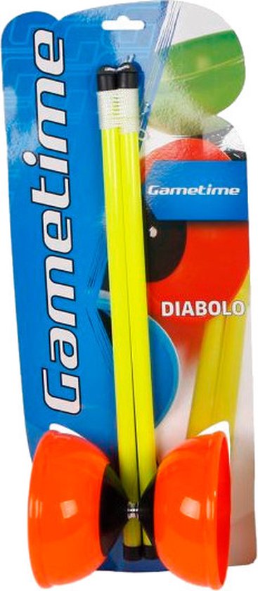 Gametime Diabolo Junior 36 Cm Rood/geel 3-delig