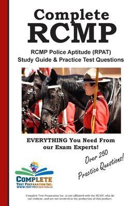 Complete RCMP!, Complete Test Preparation Lnc 9781772450668 Boeken