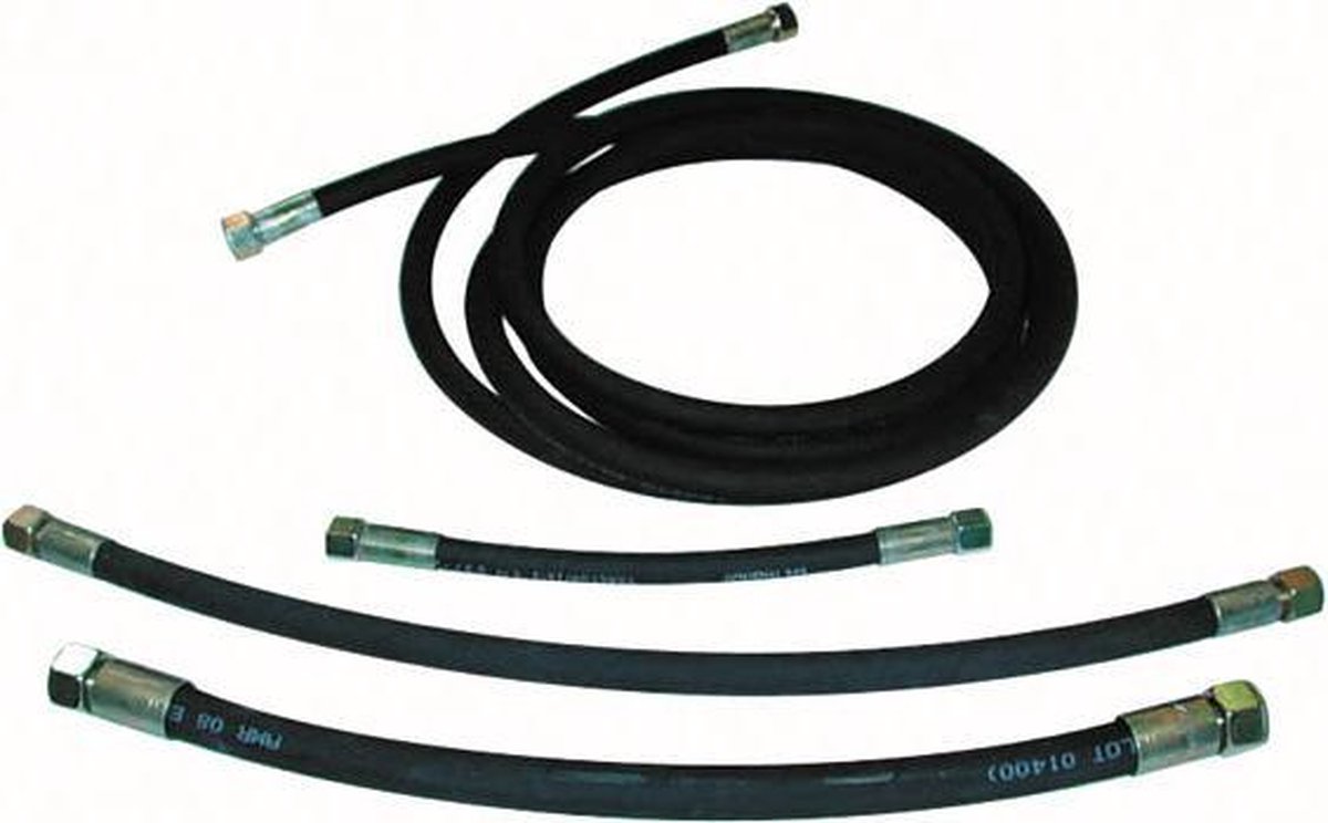 Hydraulische slang, Ø 10 mm, 1000 mm lang, M 18, 12 L