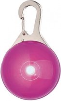 sleutelhanger led junior 3,2 x 5,4 cm roze