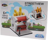 Mini City Streetview Chip Shop bouwset 126-delig (657001)