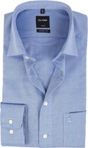 OLYMP Luxor Strijkvrij Overhemd Modern Fit Blauw - maat 43