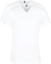 Alan Red Oklahoma T-shirt Stretch Wit (2pack) - maat XXL