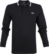 Fred Perry LS Polo Zwart 102 - maat XL