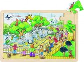 Puzzel: Op Bezoek in De ZOO 24-Delig