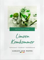 Vliesmasker “Limoen en Komkommer”