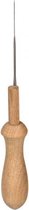 viltnaaldhouder junior 7 x 2 cm hout naturel