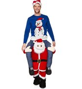 Karnival Costumes Verkleedkleding Gedragen door - Carry me Kerstman Rood - ONESIZE