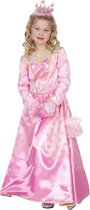 Doornroosje Kostuum | Roze Ster Van Het Bal Koninklijke Prinses | Meisje | Maat 116 | Carnaval kostuum | Verkleedkleding