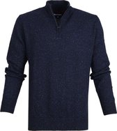 Barbour Tisbury Zip Trui Navy - maat XXL