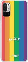 6F hoesje - geschikt voor Xiaomi Redmi Note 10 5G -  Transparant TPU Case - #LGBT - #LGBT #ffffff