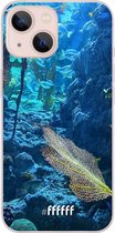 6F hoesje - geschikt voor iPhone 13 - Transparant TPU Case - Coral Reef #ffffff