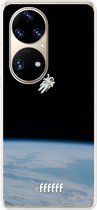 6F hoesje - geschikt voor Huawei P50 Pro -  Transparant TPU Case - Spacewalk #ffffff