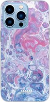 6F hoesje - geschikt voor iPhone 13 Pro - Transparant TPU Case - Liquid Amethyst #ffffff