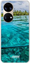 6F hoesje - geschikt voor Huawei P50 -  Transparant TPU Case - Beautiful Maldives #ffffff