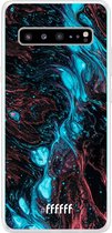 6F hoesje - geschikt voor Samsung Galaxy S10 5G -  Transparant TPU Case - River Fluid #ffffff