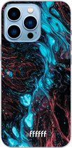 6F hoesje - geschikt voor iPhone 13 Pro - Transparant TPU Case - River Fluid #ffffff