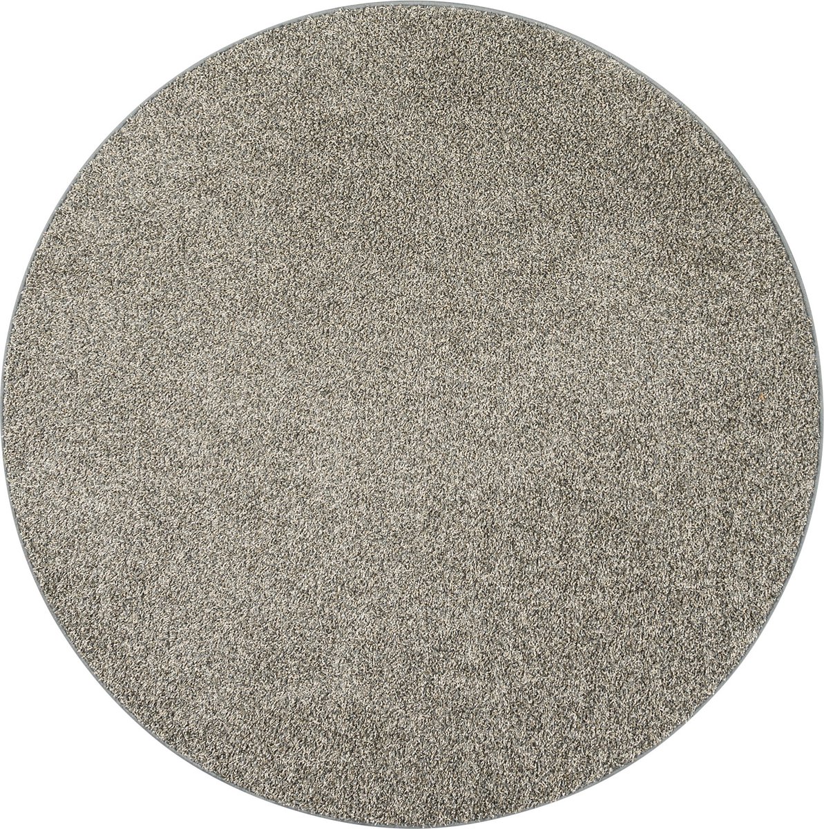 Snapstyle Vloerkleed Hoogpolig Velours Mona Mix Rond Grijs Beige