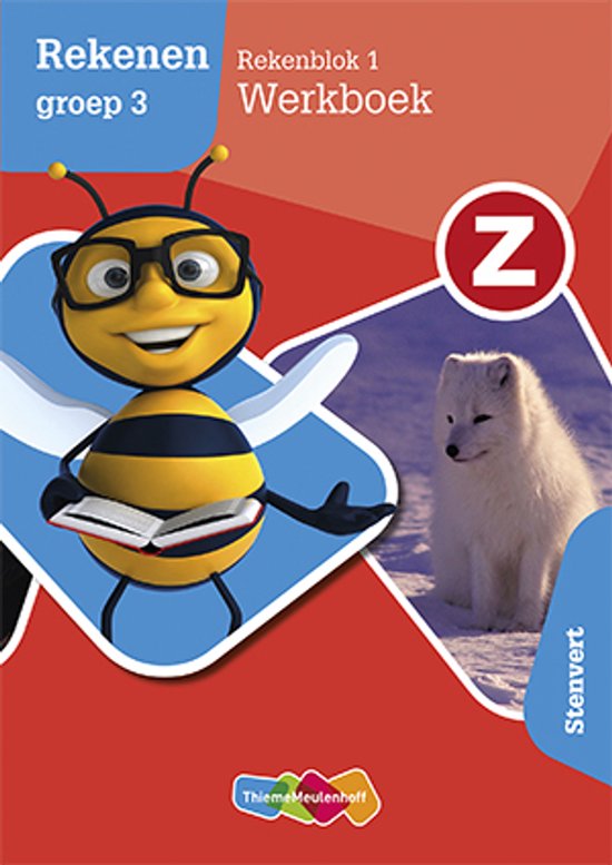 Z-Rekenen Rekenblok 1 vertrouwd groep 3 Werkboek - cover