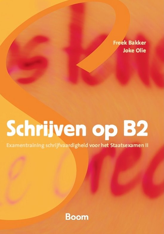 Schrijven op B2 - cover