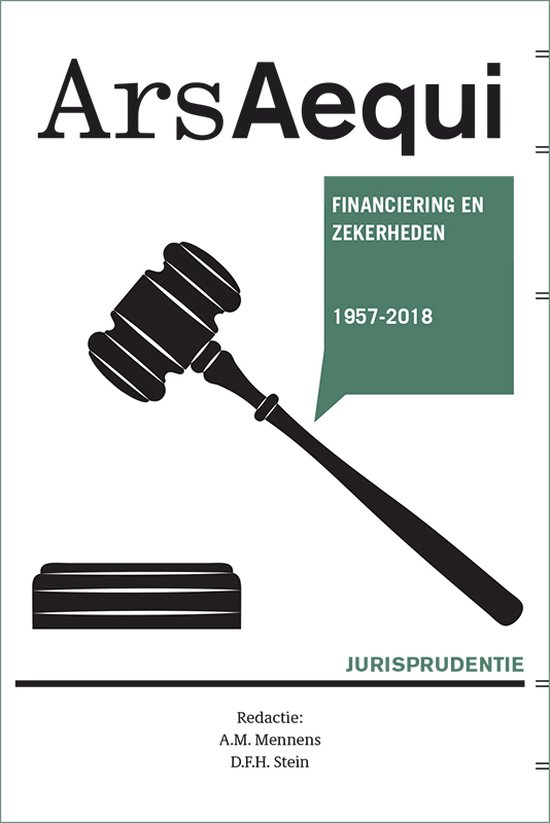 Ars Aequi Jurisprudentie - Jurisprudentie Financiering en ze ... - cover