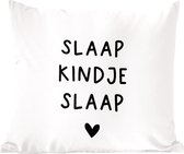 Sierkussen - Enfant Proverbes - Multicolore - 40 Cm X 40 Cm