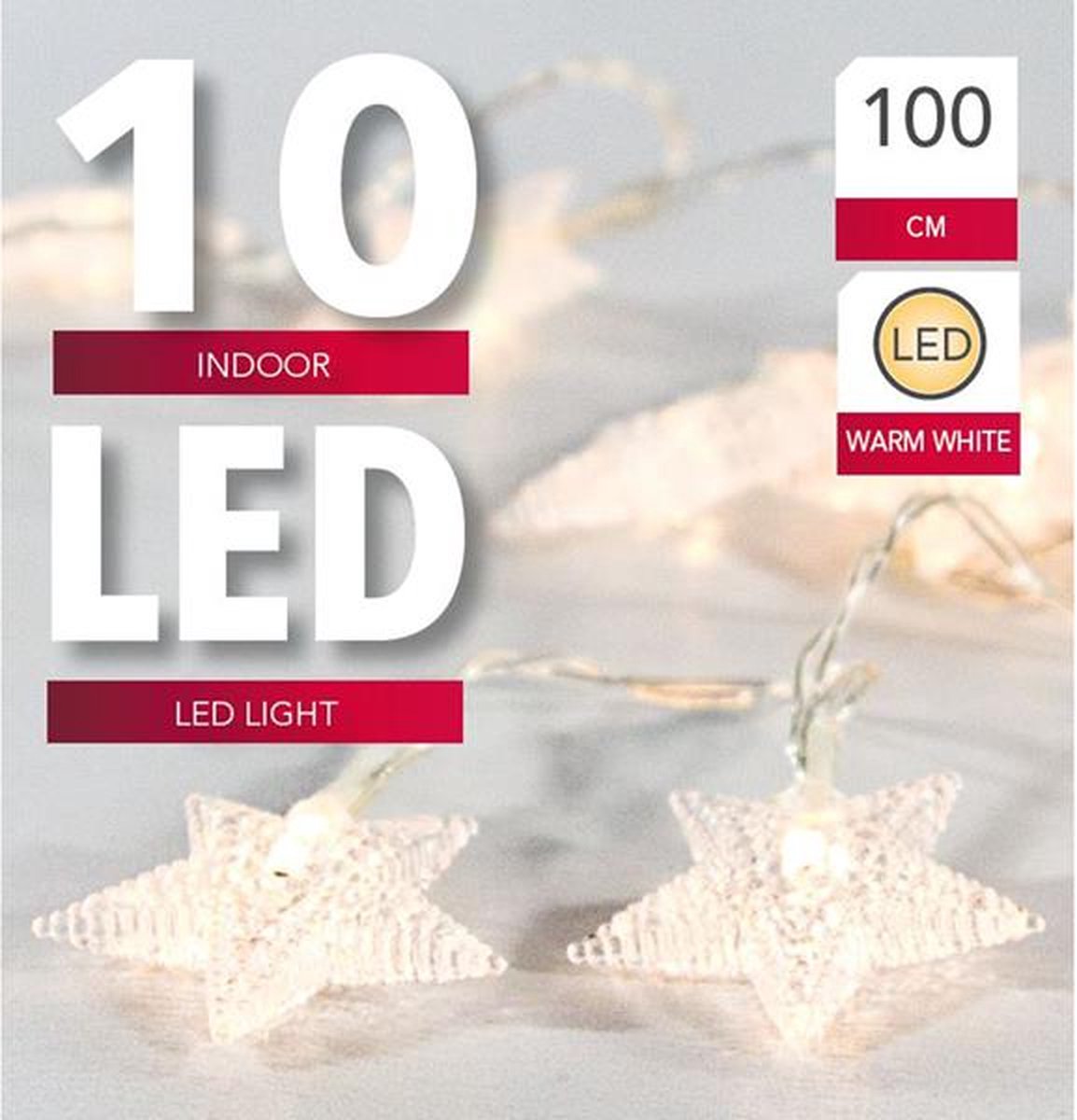 Svenska Living String verlichting ster 10 LED lampen