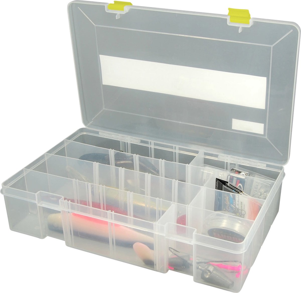 Spro Tackle Box - Tacklebox - 35.5 x 22 x 5.0 cm - Transparant