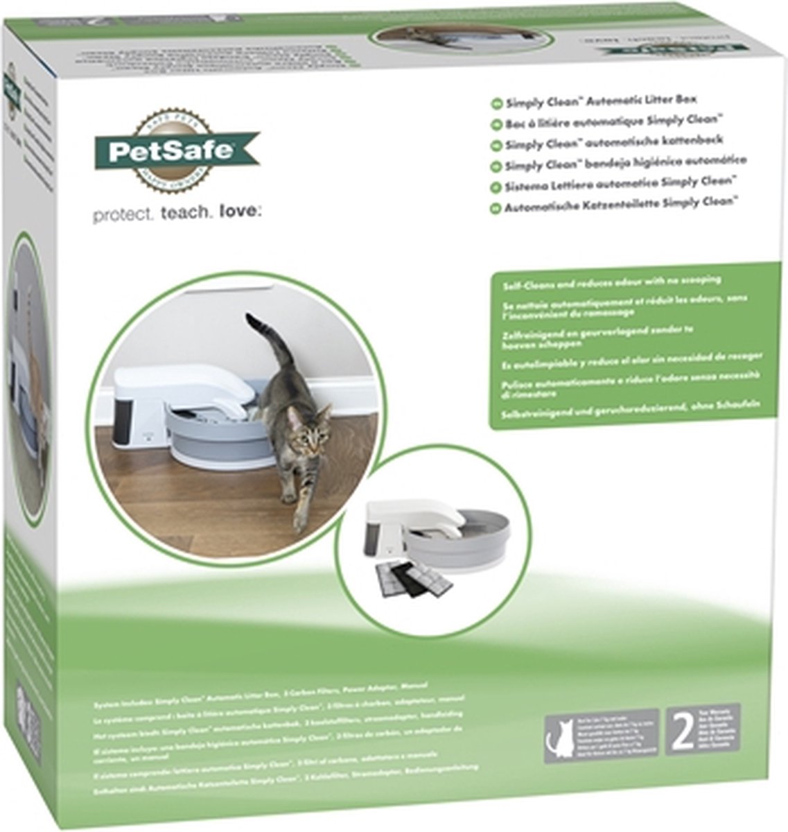 Petsafe simply clean zelfreinigende kattenbak -  - 1 stuks
