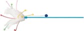 Trixie katten speelstok met veren assorti - 41 cm - 1 stuks