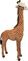 Wild Republic Knuffel Giraffe Junior 122 Cm Pluche Beige/bruin