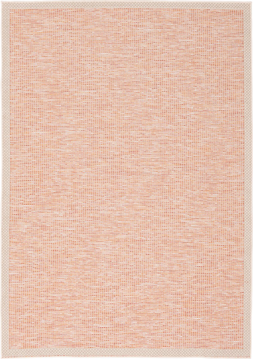Pergamon Binnen & buiten Tapijt Flatweave Ottawa Border Oranje