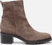 Linea Zeta Enkellaarsjes taupe - Maat 40