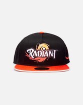 Radiant Snapback Pet Logo Zwart/Rood