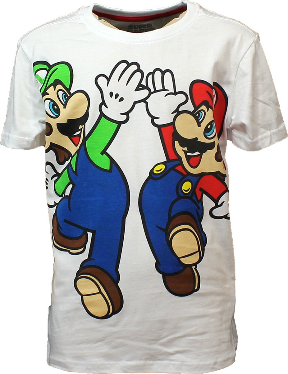 JACK AND JONES Jongens Locks T-shirts Wit