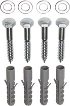 FISI CV-Bevestigingsset 8x50mm (Per 4 stuks)