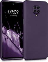 kwmobile telefoonhoesje voor Xiaomi Redmi Note 9S / 9 Pro / 9 Pro Max - Hoesje voor smartphone - Back cover in metallic braam