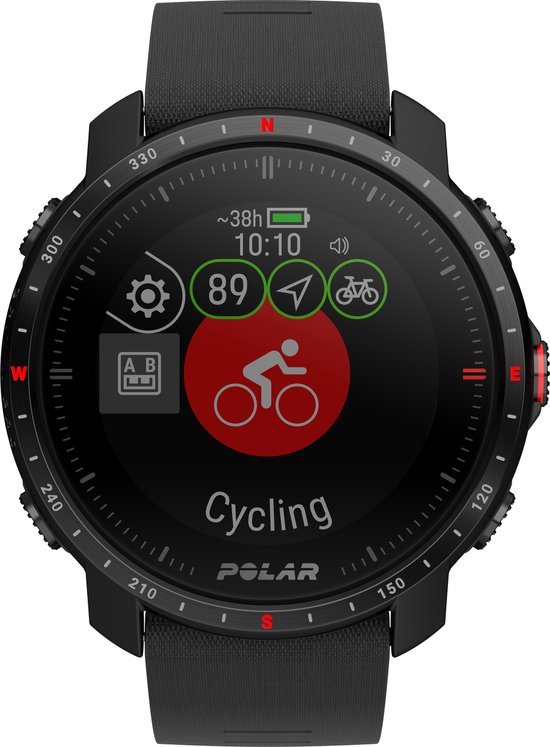 Polar Grit X Pro – outdoor multisporthorloge – GPS – zwart