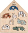 foto van Done By Deer Leg Puzzel Deer Friends Colour Mix (7pcs)
