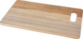 Snijplank teak met handvat 34x21cm