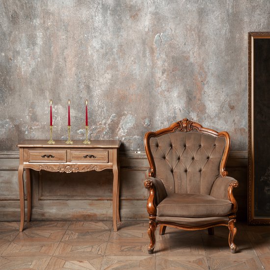 relaxdays bougeoir antique - bougeoir - bougeoir - vintage - argent sans bougie