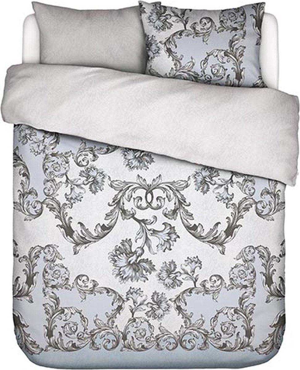 ESSENZA Grazie Dekbedovertrek IJsblauw - Lits-jumeaux XL – 260x220 cm + 2 kussenslopen 60x70 cm